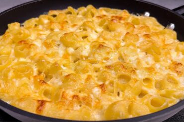 The most delicious Macaroni and Cheese recipe! Italian style Mac and Cheese! Quick and easy.