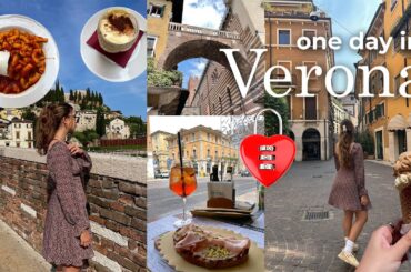 girls trip to italy | a day in Verona - italian food, exploring the city and Casa di Giulietta