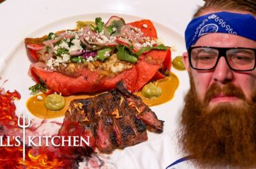 Tears Flow In Mexican Cooking Challenge | Hell's Kitchen