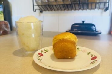 Granita al limone e Brioche