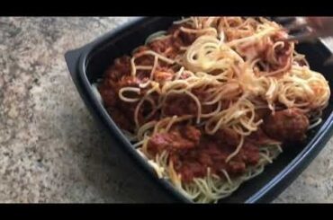 Cooking Frozen Spaghetti in a Microwave