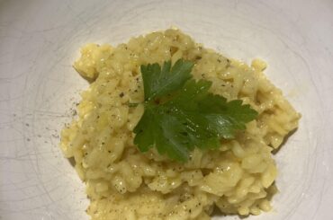 Saffron risotto
