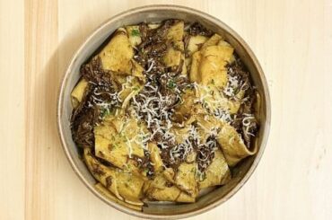 Slow Cooked Beef Ragù with Freshly Made Pappardelle