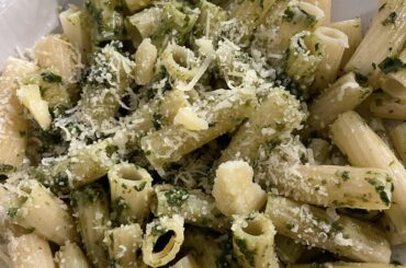 Pasta with pesto my favorite