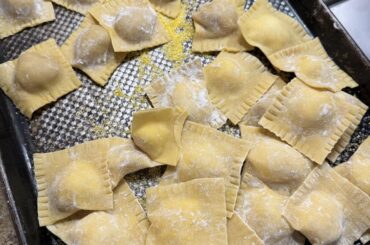 Stuffed pasta first time