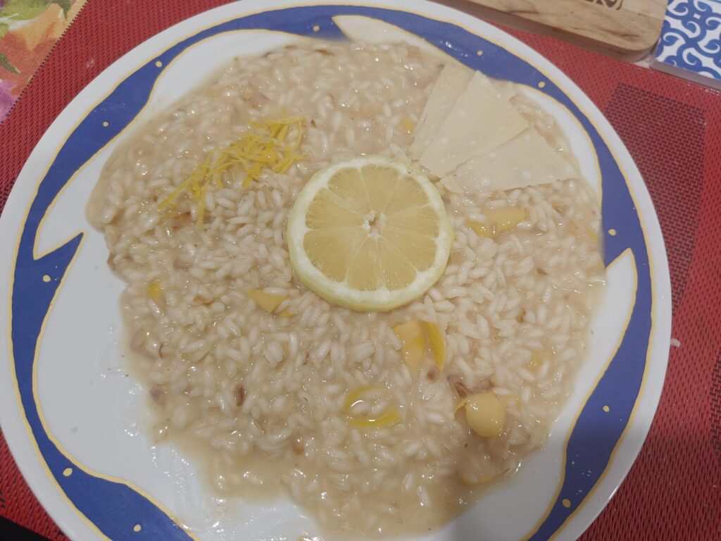Risotto al Limone (Lemon risotto from Amalfi)