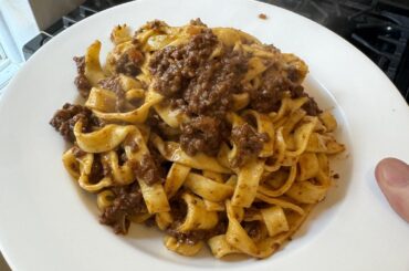 I started making fresh pasta at home!