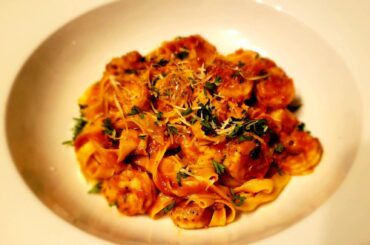 Shrimp Tagliatelle Arrabiata