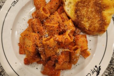 Rigatoni all'amatriciana