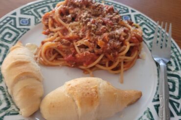 Some delicious spaghetti