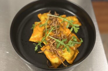 Agnolotti dish