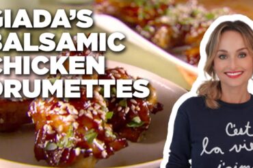 Giada De Laurentiis' Balsamic Chicken Drumettes | Everyday Italian | Food Network