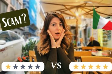 I Tried The Highest and the Lowest Rated Restaurant in Rome!