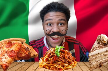 Eating Italian food for the first time - Rome