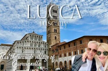 LUCCA & TUSCAN COAST TRAVEL VLOG | Spend a gorgeous spring day with us in Lucca & Quercianella