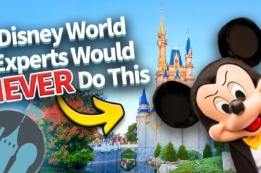 11 Things Disney World Experts Would NEVER Do