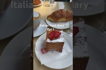 Italian food diary episode 1#shorts #italy #food