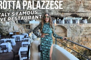 GROTTA PALAZZESE | ITALY'S FAMOUS CAVE RESTAURANT | 2024 | MOST EXPENSIVE BIRTHDAY DINNER