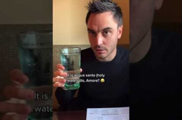 His face to the Italian dressing "Part 3"