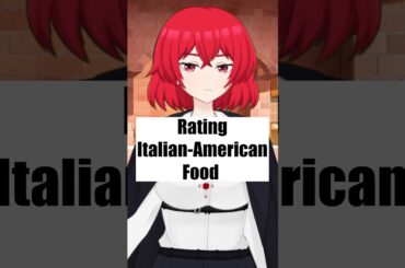 Italian Vtuber Rates Italian-American Food #shorts #shortsfeed #vtuber
