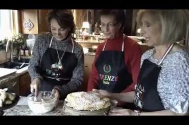 3 Sisters Cooking Italian: Pizzelles & Sour Cream Twists