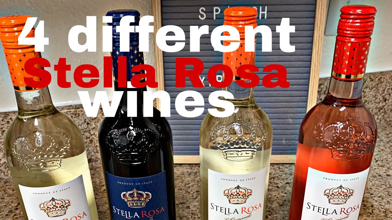 Stella Rosa wine review | 4 different flavors | wine tasting Stella Rosa wine review | 4 different flavors | wine tasting