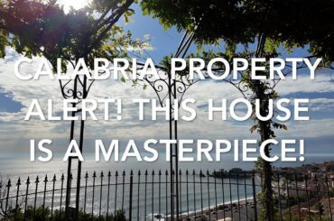 Calabria Property Alert! This house is a MASTERPIECE of craftsmanship!! So Much Beauty In One Place!
