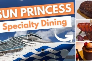 Is the Extra Cost Worth It? Princess Cruise Food.