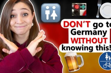 13 things you NEED TO KNOW before going to Germany! | Feli from Germany