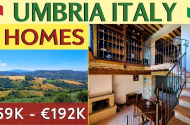 4 HOMES for SALE in ITALY | Amazing Italian Houses in Umbria