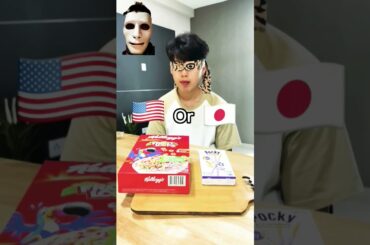 America or Italy ( Choose the food Challenge ) #shorts