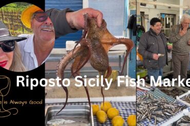 Living The Life In Sicily - Fish Market In Riposto - E31