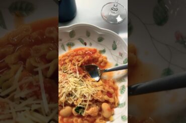 How Healthy is Pasta Fagioli? #shorts #easy Italian #pairs well with wine