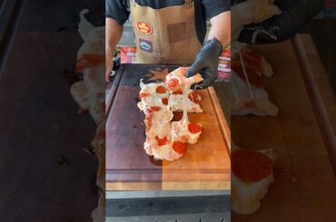 Pork Belly Crust Pepperoni Pizza | Al Frugoni - Open Fire Cooking