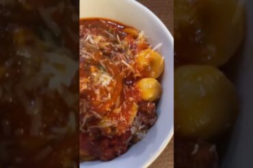 Homemade Meatballs in Tomato Sauce with Pasta Recipe! #shorts #easy #pastarecipes #cooking