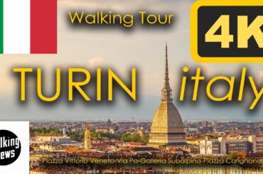 Discover Turin: A Walking Tour of Italy’s Hidden Gem | UHD 4K 60fps video with captions.