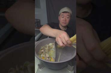 Korean style vongole pasta