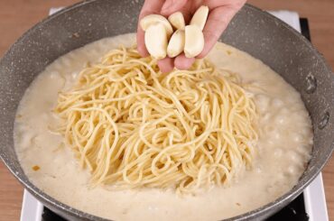I learned this trick with a friend from Italy, now I only make pasta like this