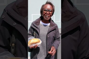 Eating Lampredotto in Florence Famous Cow Sandwich #Shorts