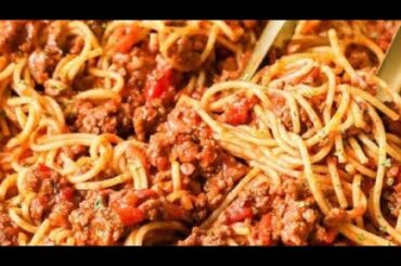 Spaghetti Recipe |Italian Food | delicious dishes | #food #cooking #tasty