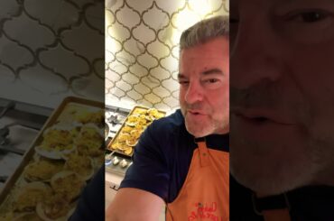 Are Baked Clams Oreganata Easy? #shorts #sauvignon Blanc wine #chef Pasquale