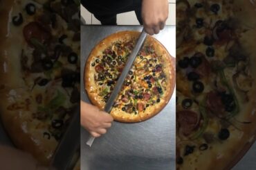 Stuffed crust super supreme pizza #shorts #ytshorts #short #ytshort #youtubeshorts