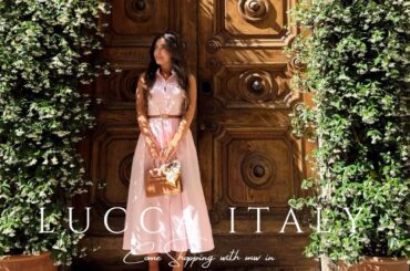 COME SHOPPING WITH ME IN LUCCA ITALY| Alessandra Rosa