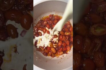 Creamy Tomato Spagetti #shorts#youtubeshorts#trending#cooking#recipes#subscribe