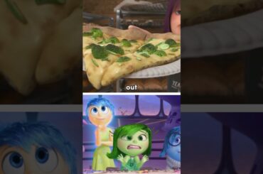 Making the INSIDE OUT broccoli pizza in real life! #summervibes