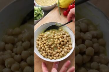 Easy Orzo Chickpea Salad