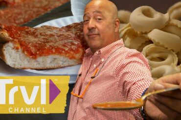A "Slice" of Italy in Bensonhurst, Brooklyn | Bizarre Foods with Andrew Zimmern | Travel Channel