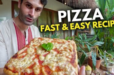 How To Make Pan PIzza at Home (full Recipe) | My Italian Husband Made Pizza