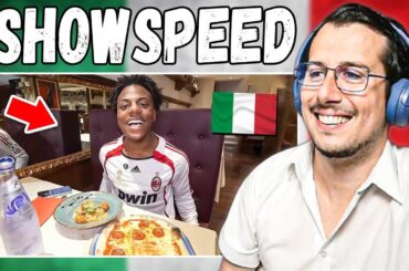 Italian Reacts: iShowSpeed tries Italian Food for the First Time