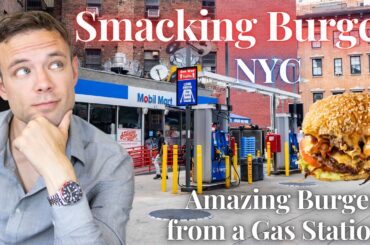 Is the Best Smash Burger in NYC found at a Gas Station? Eating at Smacking Burger